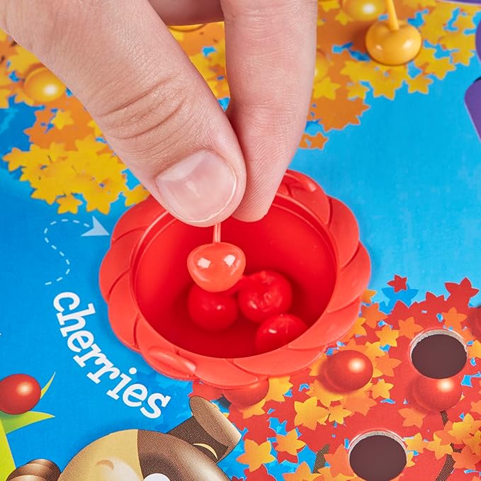 Hasbro Gaming Hi Ho Cherry-O Board Game | Preschool Games for Kids | 2-4 Players | Easter Gifts for Girls & Boys | Ages 3+ (Amazon Exclusive)