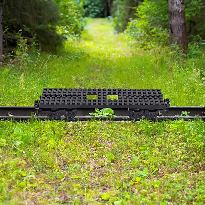 6IN1 City Freight Train Car Building Set, DIY Toys for Teens and Adults, Compatible with Lego 630 Building Accessory (Tanker Cart)