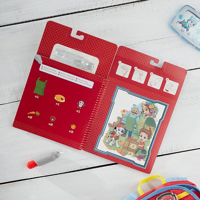 Melissa & Doug PAW Patrol Water Wow! Marshall Water Reveal Travel Book Activity Pad | 3+ | Gift for Boy or Girl