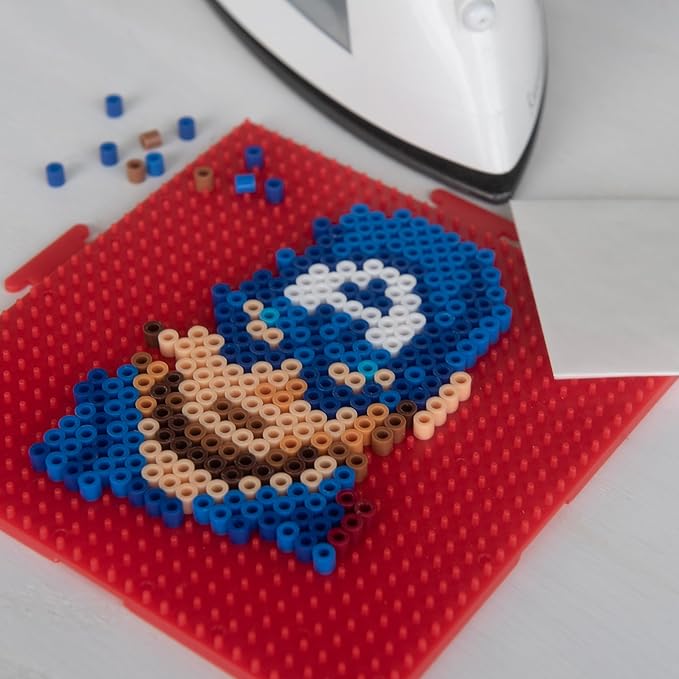 Perler PER8054346 Marvel Avengers Fuse Bead Kit, 4503pc, 10 Patterns, Multicolor, Small