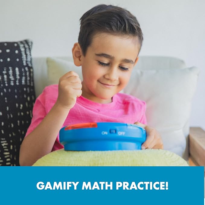 Educational Insights Math Slam Digital Math Game, Handheld Electronic Math Game For Kids, Ages 5+