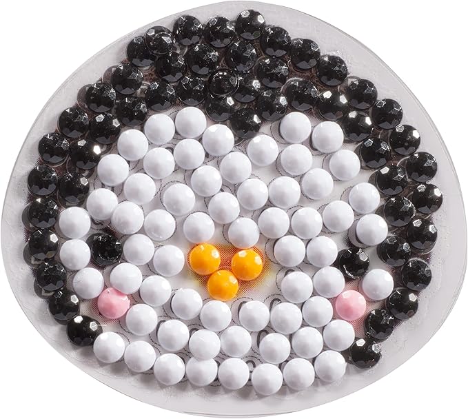 SCS Direct Kid's Birthday Party Diamond Gem Painting Craft Favor Kits -Zoo Buddies- 20 Individually Packaged, All-in-One Packs for Boys & Girls -Fun & Unique Gem Classroom Art Project Activity Gift