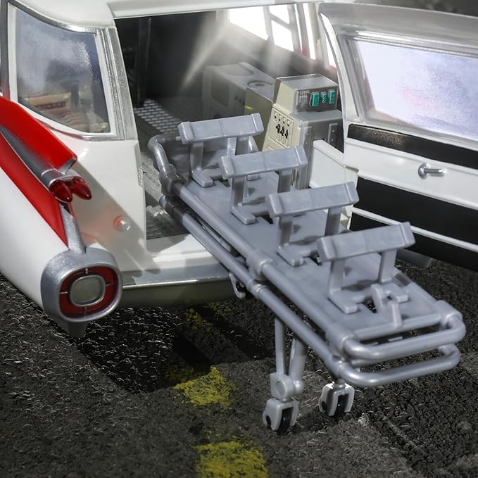 Ghostbusters Plasma Series Ecto-1 (1984), 1:18 Scale Toy Car, Toys for Ages 14+