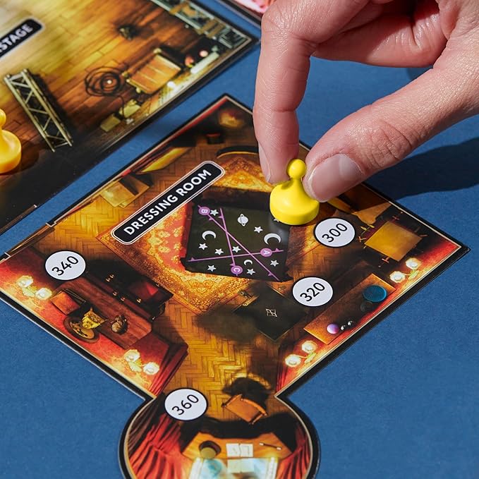 Clue Escape: The Illusionist’s Club Board Game | Escape Room Family Game | 1-Time Solve Mystery | Ages 10+ | 1-6 Players | Difficulty 4 | 90 - 120 Mins.