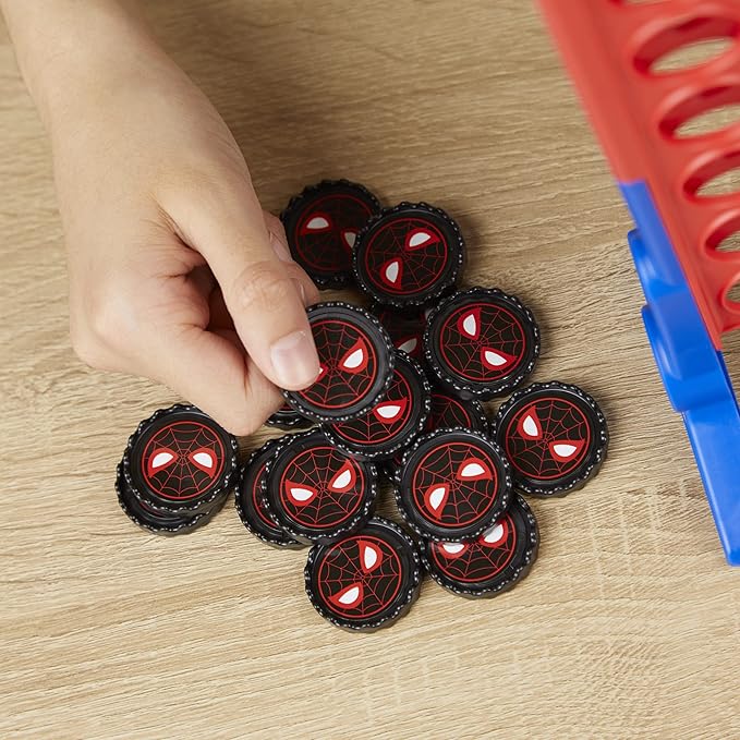 Hasbro Gaming Connect 4 Marvel Spider-Man Edition Game | Strategy Board Games for Kids | 2 Players | Easter Gifts for Boys & Girls| Ages 6+ (Amazon Exclusive)