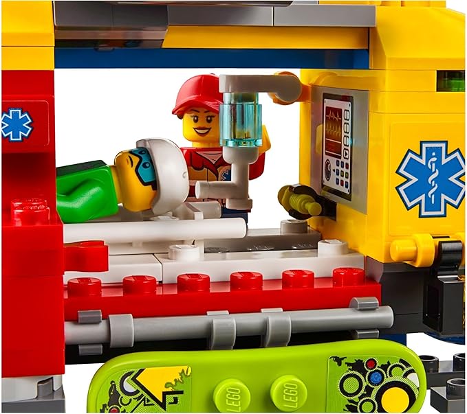 LEGO City Ambulance Helicopter 60179 Building Kit, New 2019 (190 Pieces)
