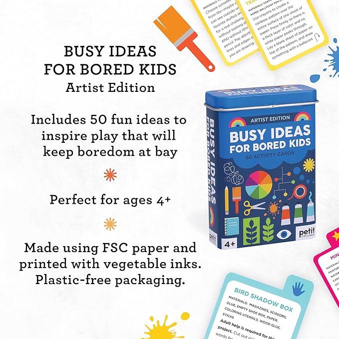 Petit Collage Busy Ideas for Bored Kids: Artist Edition