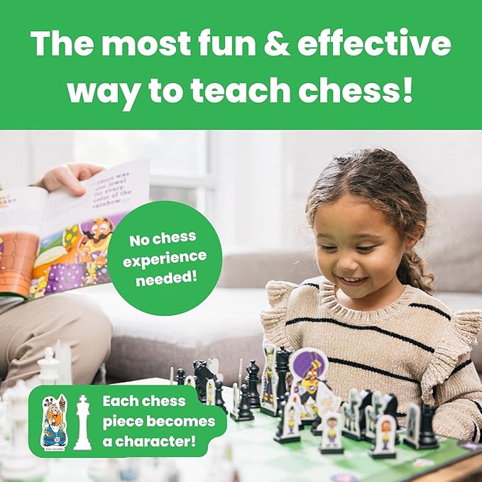 Story Time Chess - Chess Sets (Level 3 Tactics Expansion) Chess for Kids, Chess Game Toddlers, Learning Games for Kids, Boys & Girls Ages 3-103