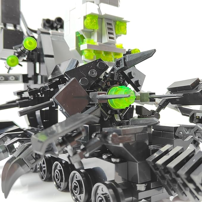 Skibid Toilet Building Block Set, Giant GMAN Tank Robot Skibid Building Brick for Adults Fans 604PCS Blocks