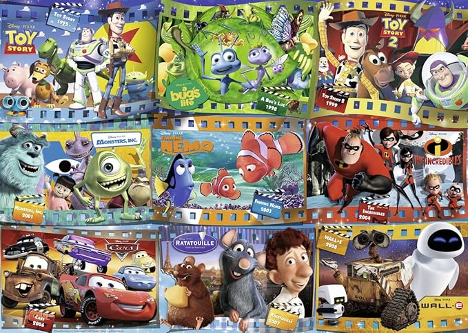 Ravensburger Disney Pixar Movies 1000 Piece Jigsaw Puzzle for Adults – Every Piece is Unique, Softclick Technology Means Pieces Fit Together Perfectly