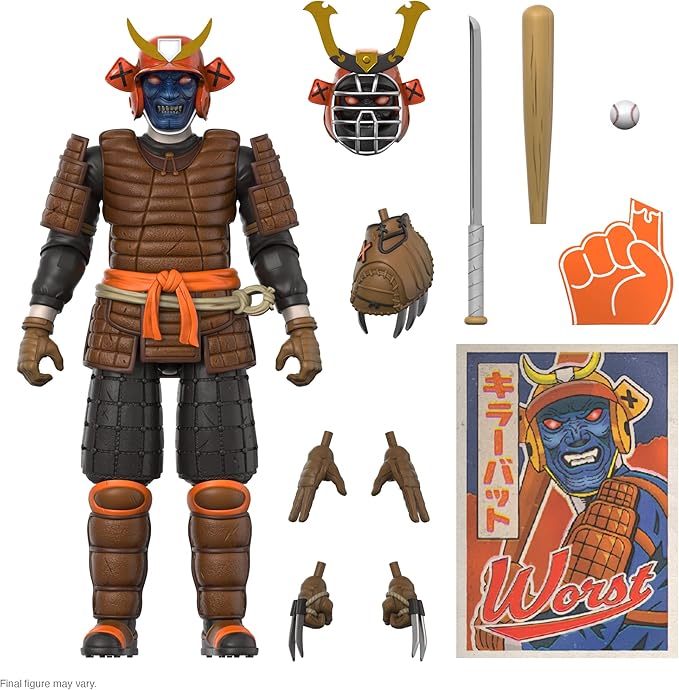 Super7 ULTIMATES! The Worst Killer Bat - 7" The Worst Action Figure with Accessories Collectibles and Retro Toys