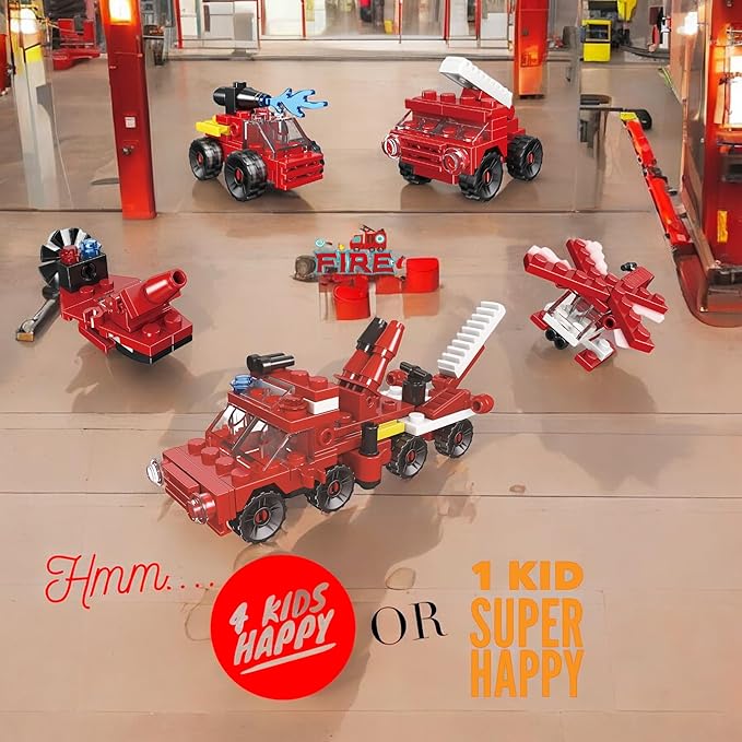 Mini 16 Car Building Blocks Compatible with Lego Party Favors for Kids, Prizes for Kids Classroom, Goodie Bag Fillers