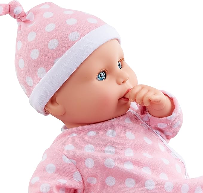 Melissa & Doug Mine to Love Twins Luke & Lucy 15” Light Skin-Tone Boy and Girl Baby Dolls with Rompers, Caps, Pacifiers - First Baby Dolls For Toddlers 18 Months And Up