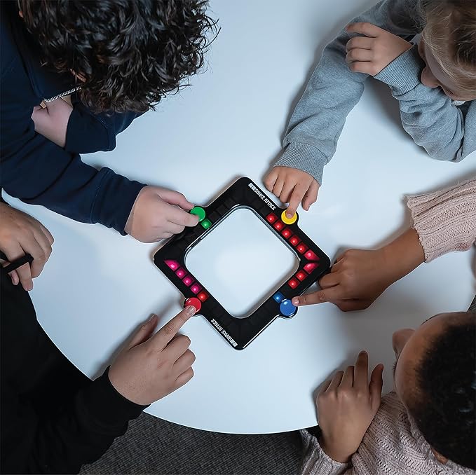 Snake Attack Electronic Handheld Game – Solo and Multiplayer Reflex Game for Kids Ages 8+
