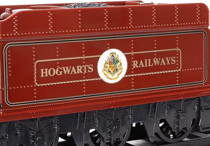 Lionel Battery-Operated Hogwarts Express Toy Train Set with Bluetooth, Locomotive, Train Cars, & Track with Authentic Train Sounds, Lights, & Water Vapor Smoke Effects for Kids 4+