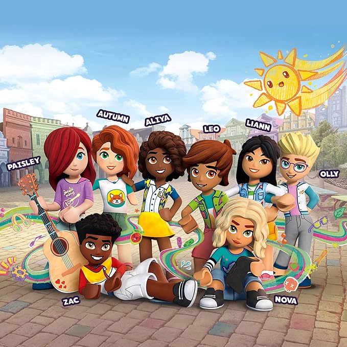 LEGO Friends Heartlake International School Playset, Building Toy for Girls Boys with 5 2023 Character Mini-Dolls & Accessories, Pretend Play School Classroom Building Kit, Birthday Gift Idea, 41731