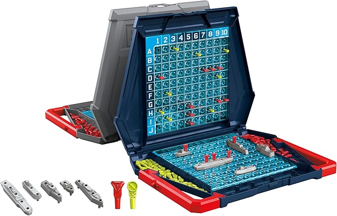 Battleship Classic Board Game | Strategy Games for Kids and Adults | Ages 7+ | 2 Players | Fun Kids Games | Family Games