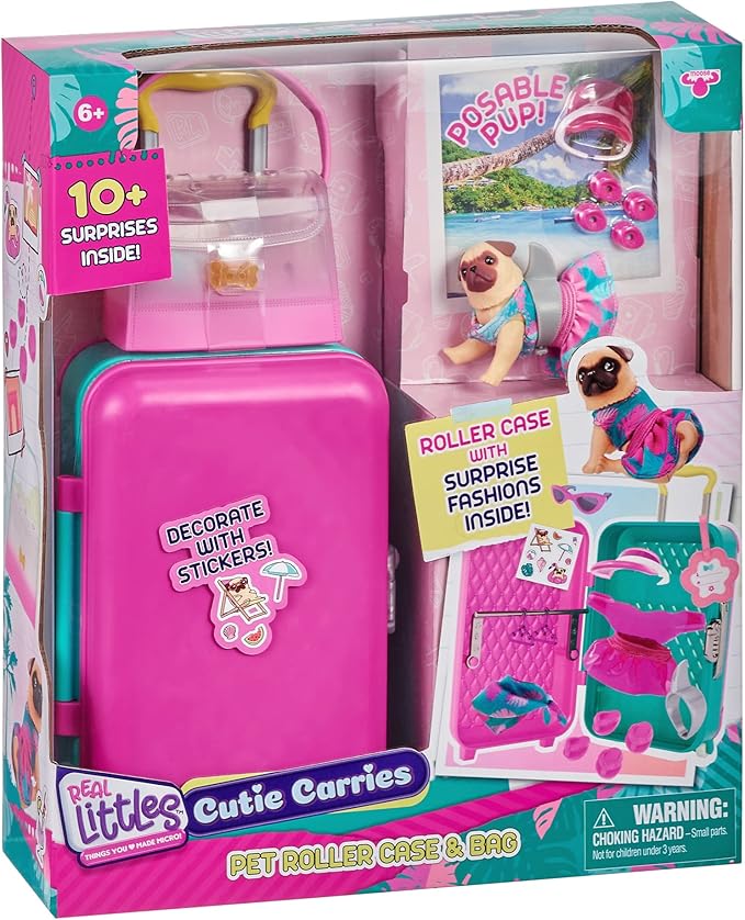 Real Littles S5 Cutie Carries Pet Roller Case & Bag Pk