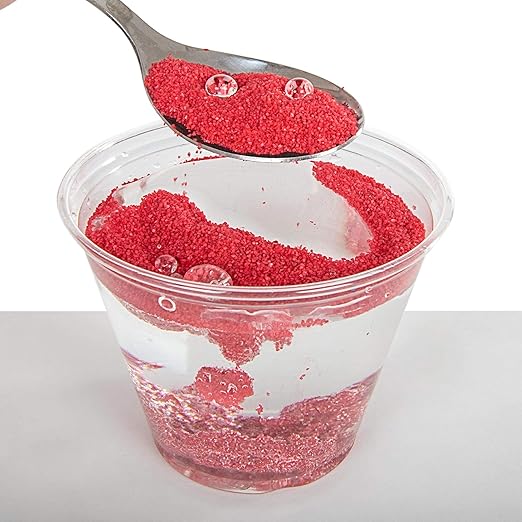 Steve Spangler Science Magic Sand Test Tube Kit – Includes Three 0.52 oz Test Tubes – Colored Play Sand That Never Gets Wet, Exciting STEM Activity for Classroom and Home Learning