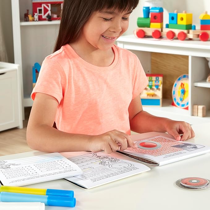 Melissa & Doug On the Go Secret Decoder Deluxe Activity Set and Super Sleuth Toy