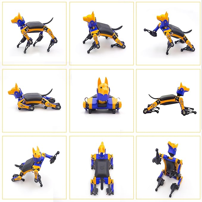 Bittle Robot Dog Kit(Construction) | Coding Smart Robot Pet, Quadruped Robot Kit for STEM & Robotics Education | Programmable Open Source, App Control IoT Robot for Engineers, Geeks, & Students