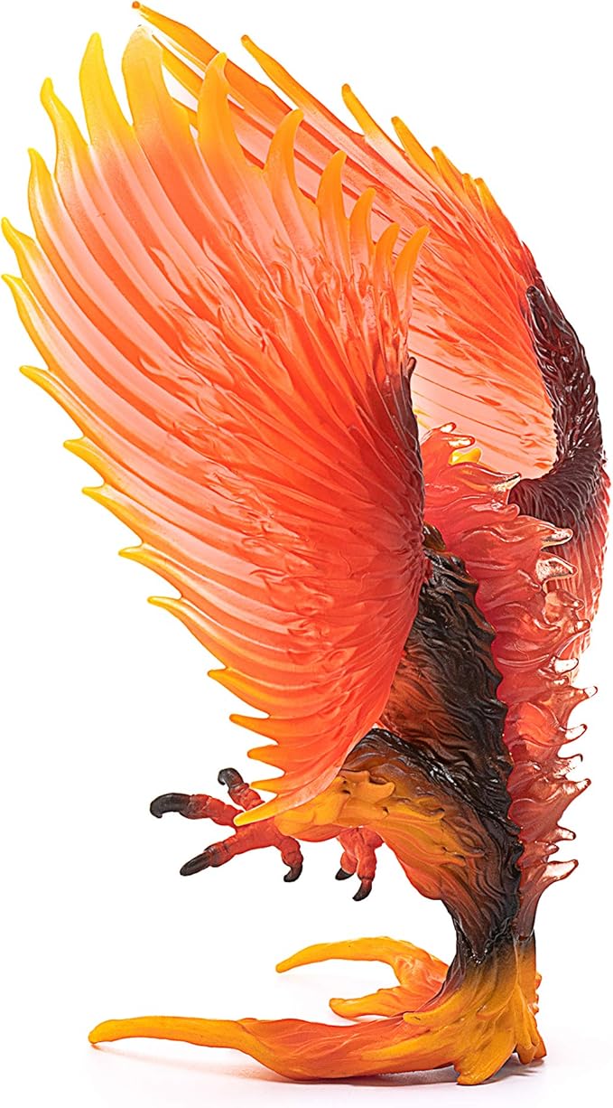Schleich Eldrador , Lava Monster Mythical Creatures Toys for Kids, Fire Eagle Action Figure with Movable Wings, Ages 7+