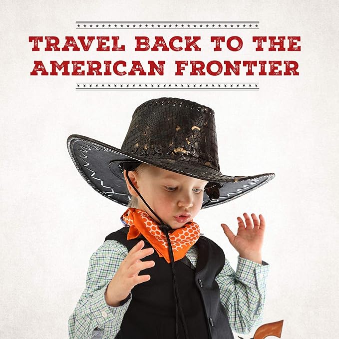 Electric Train Set for Kids Ages 4-8 - Battery-Powered Train Set with Lights & Sounds, Steam Locomotive Engine, Horses & Tracks - Classic Railway Toy Gift for Boys & Girls, Toddler Train Playset