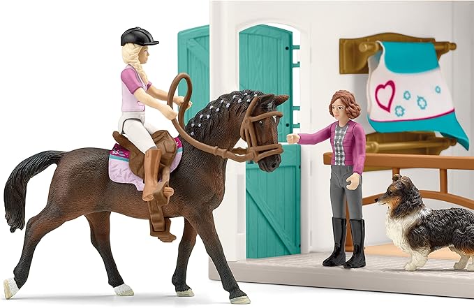 Schleich Horse Club — Horse Shop, 67 Piece Tack Shop Horse Play Set with Horses and Riders, Farm Play Set for Children Ages 5+