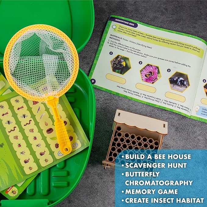 Nature Adventure Pack by Horizon Group USA, Nature Kit for Kids, Includes Hands-On Guide, 14+ Activities, Reusable Backpack, 42-Piece Card Game, Scavenger Hunt & More, Multi