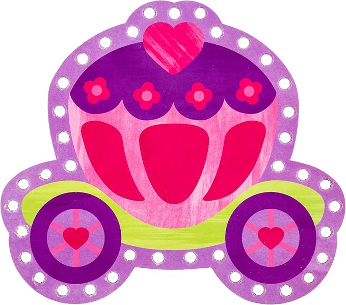 Stephen Joseph Lacing Cards, Princess/Castle