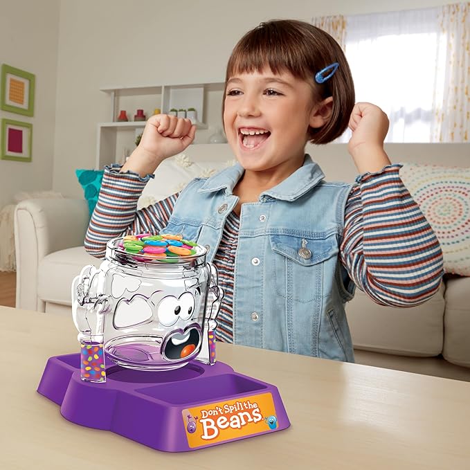 Hasbro Gaming Don't Spill The Beans Game | Balancing Board Game for Boys & Girls | Kids Preschool Games | Easter Gifts for Girls & Boys | 2 Players | Ages 3+