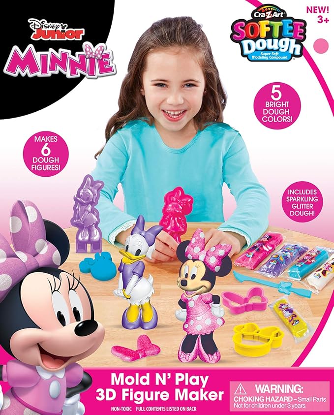 Disney Minnie Mouse Mold N' Play 3D Figure Maker Small