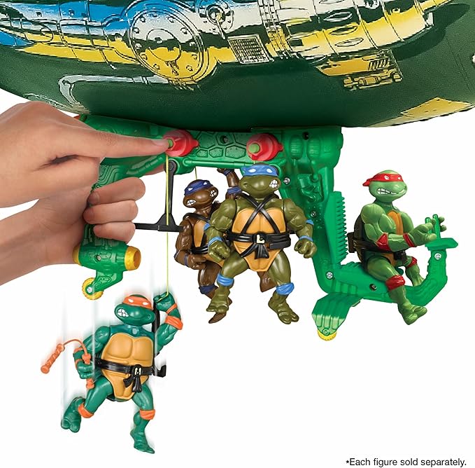 PlayMates TMNT Classic Turtle Blimp