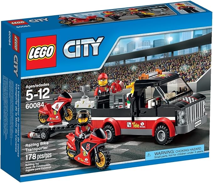 LEGO City Great Vehicles Racing Bike Transporter 60084