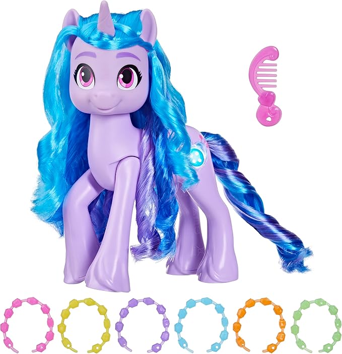 My Little Pony Toys: Make Your Mark Izzy Moonbow See Your Sparkle with Sounds, Music, and Lights