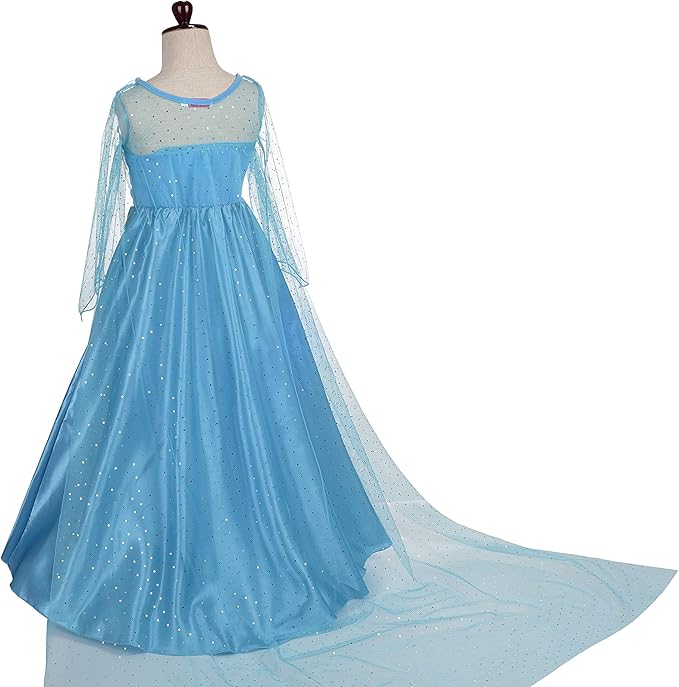 Dressy Daisy Toddler Little Girls' Ice Princess Dress Costume Birthday Halloween Christmas Fancy Party Dresses