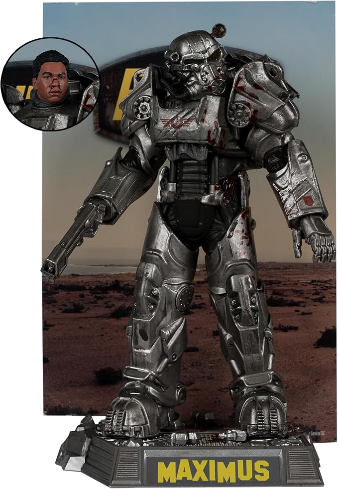 McFarlane Toys - Fallout Lucy, Maximus, The Ghoul & Vault Boy 6in Posed Figures 4pk