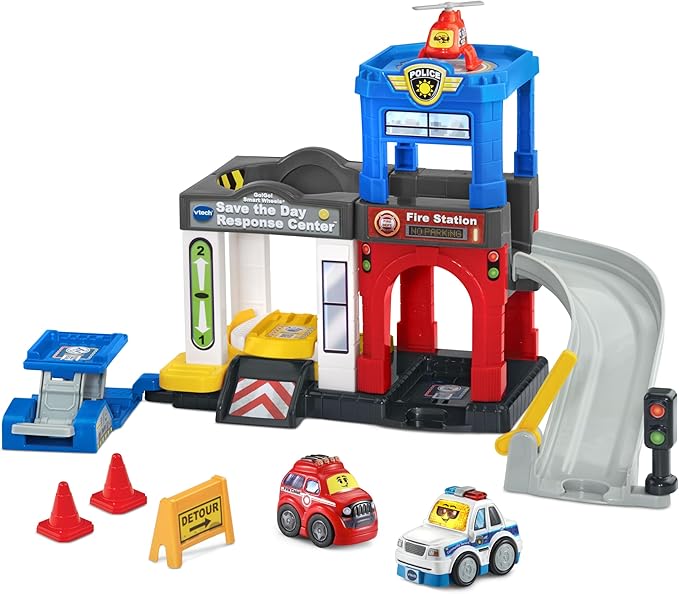 VTech Go! Go! Smart Wheels Save The Day Response Center Playset