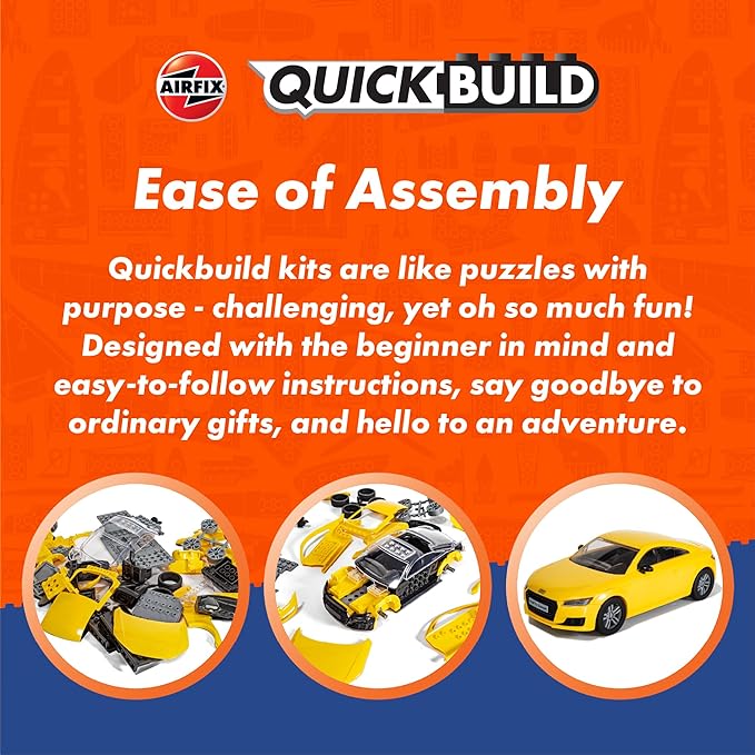 Airfix Quickbuild Supermarine Spitfire Airplane Brick Building Plastic Model Kit J6000