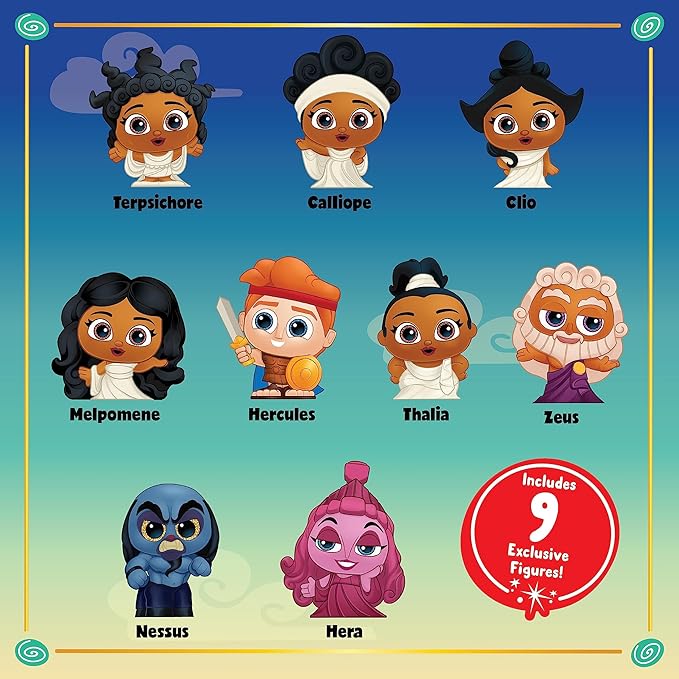 Disney Doorables Hercules Collector Pack, Collectible Blind Bag Figures, Officially Licensed Kids Toys for Ages 5 Up, Amazon Exclusive
