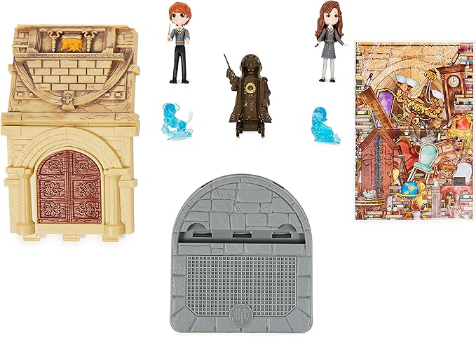 Wizarding World Harry Potter, Room of Requirement 2-in-1 Transforming Playset with 2 Exclusive Figures and 3 Accessories, Kids Toys for Ages 5 and up