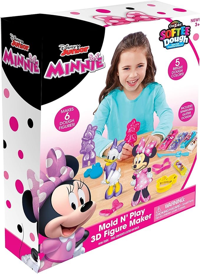 Disney Minnie Mouse Mold N' Play 3D Figure Maker Small