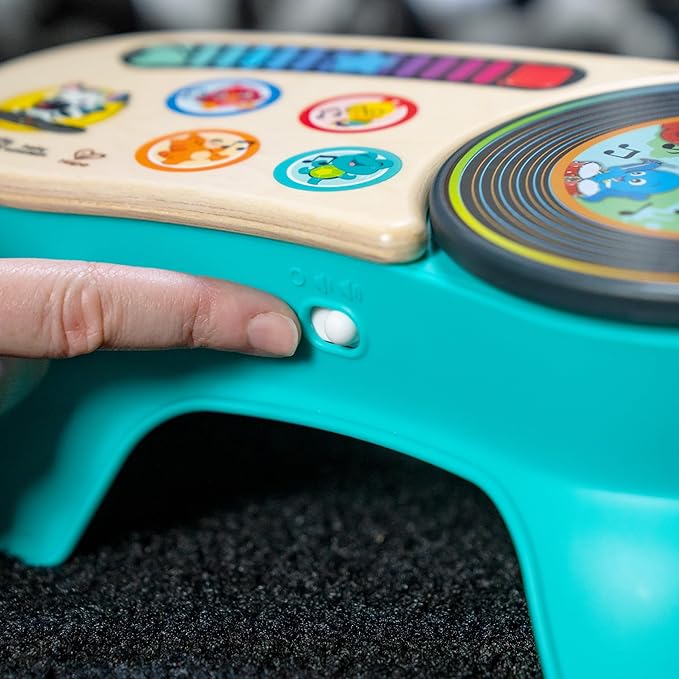 Baby Einstein + Hape DJ Discovery Musical Toy Turntable, Ages 6 Months and Up