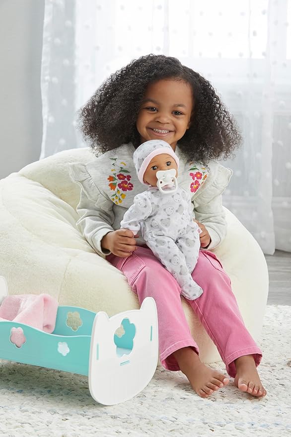 Madame Alexander 14" Adoption Day Baby Girl Doll, Medium Skin Tone, Brown Eyes,20453