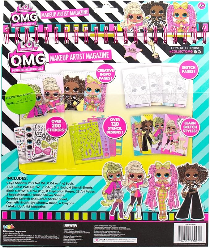 L.O.L. Surprise! O.M.G. Make-Up Artist Magazine