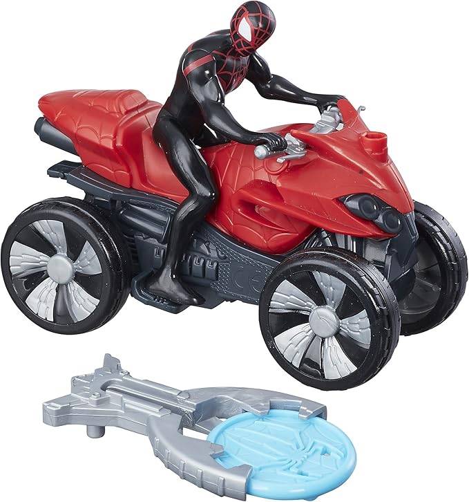Marvel Spider-Man Blast N’ Go Racer Kid Arachnid with ATV