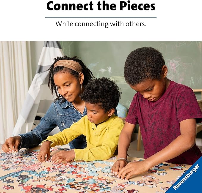 Ravensburger Jungle Animals 100 Piece XXL Jigsaw Puzzle for Kids | Unique Interlocking Pieces | Durable and Glare-Free | FSC-Certified Sustainable Toy
