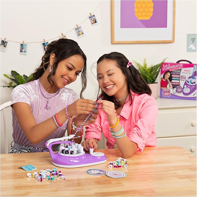 Cool Maker, KumiKreator Tropics Mini Fashion Pack Refill, Friendship Bracelet Activity Kit