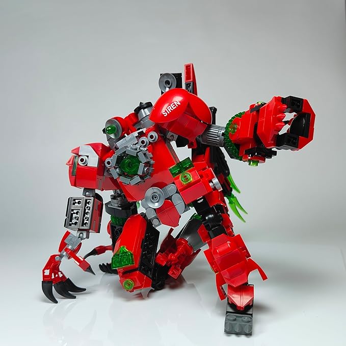 Skibid Toilet Building Block Set, Titan Siren Skibid Building Brick for Adults Fans 643PCS Blocks