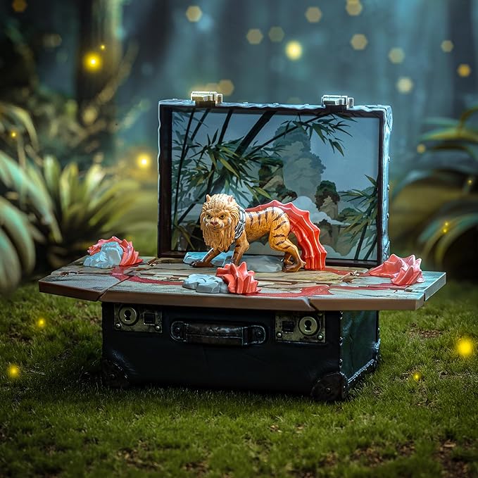 POP MART Fantastic Beasts Series Figures, 6PCs Fantastic Beasts Blind Box Figures, Random Design Action Figures Collectible Toys Home Decorations, Holiday Birthday Gifts for Boys and Girls, Whole Set